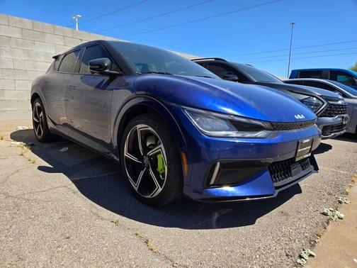 Blue 2024 Kia EV6 GT