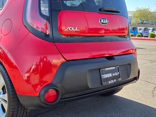 Red 2015 Kia Soul +