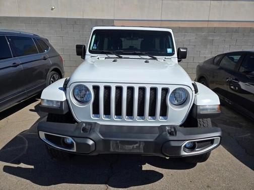 White 2020 Jeep Wrangler Unlimited Sahara