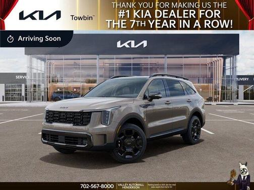 Brown 2026 Kia Sorento SX Prestige