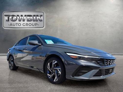 Gray 2024 Hyundai ELANTRA HEV Limited