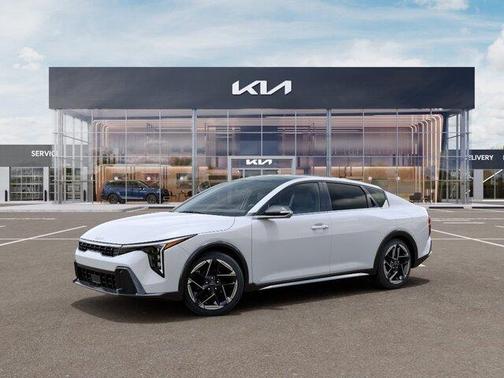 White 2026 Kia K4 GT-LINE
