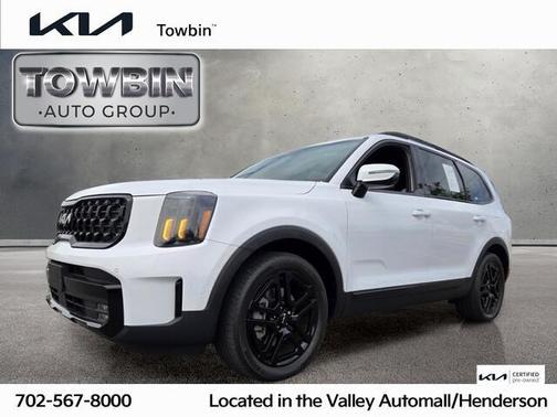 White 2024 Kia Telluride SX X-Line