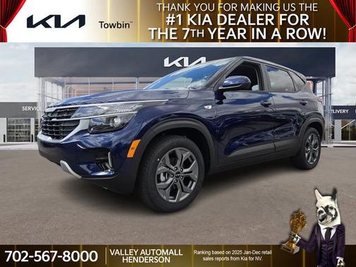 Blue 2026 Kia Seltos LX