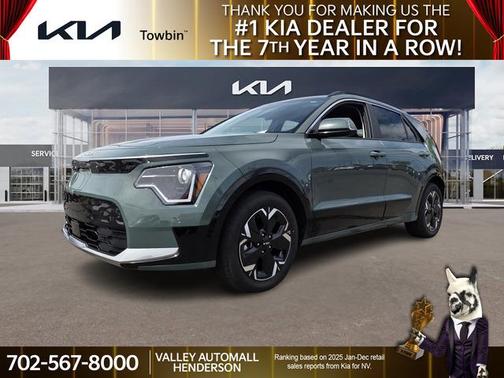 Blue 2026 Kia Niro EV Wind