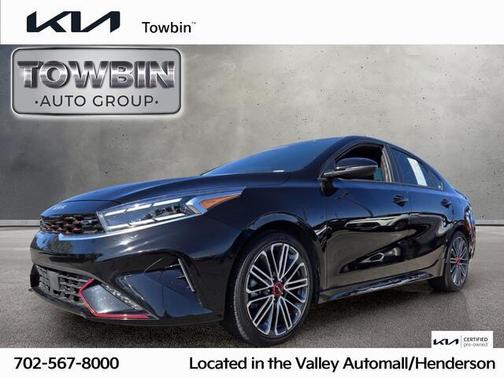 Black 2023 Kia Forte GT