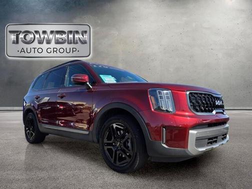 Red 2023 Kia Telluride EX X-Line