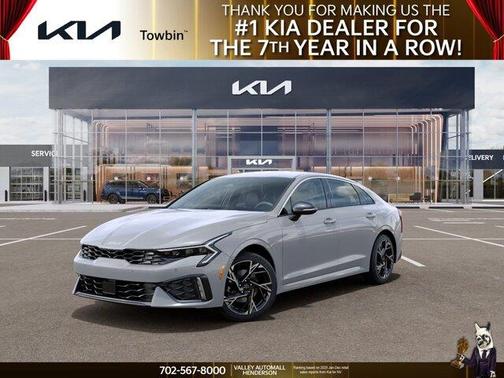 Gray 2026 Kia K5 GT-Line