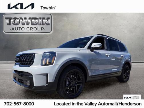 Gray 2025 Kia Telluride SX-Prestige X-Line