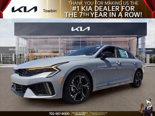 Gray 2026 Kia K5 GT-Line