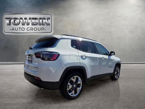 White 2021 Jeep Compass Limited