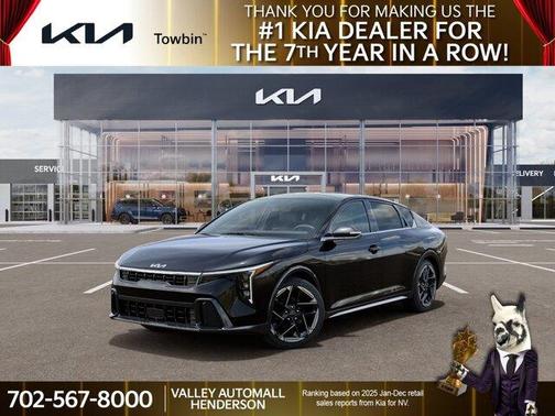 Black 2026 Kia K4 GT-LINE