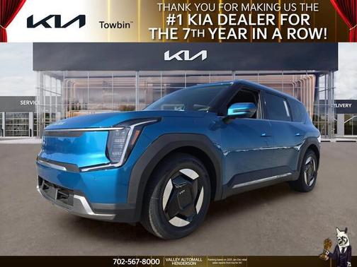 Blue 2026 Kia EV9 Wind