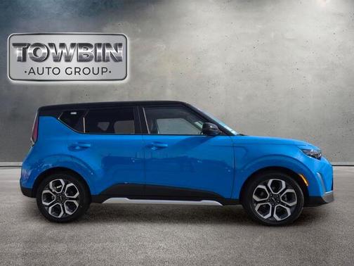 Blue 2025 Kia Soul EX