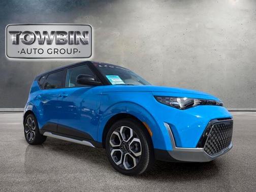 Blue 2025 Kia Soul EX