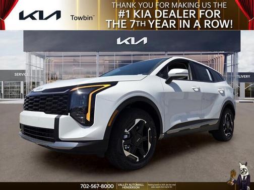 White 2026 Kia Sportage Hybrid S