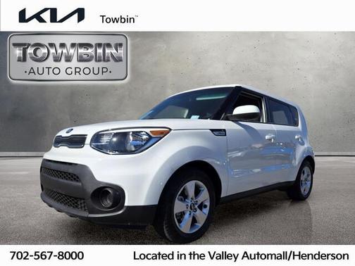 White 2019 Kia Soul Base