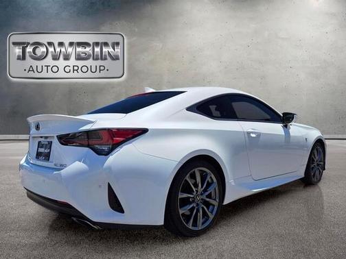 White 2019 Lexus RC 350 F Sport