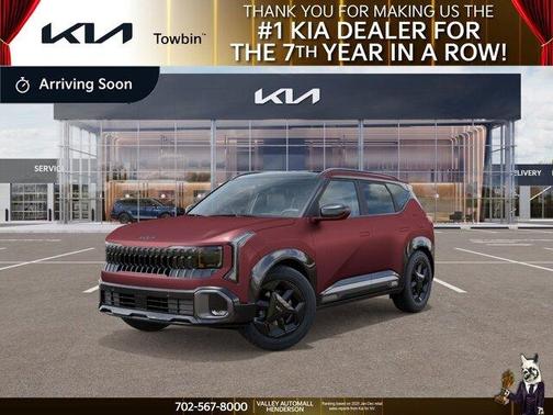 Red 2027 Kia Seltos X-Line