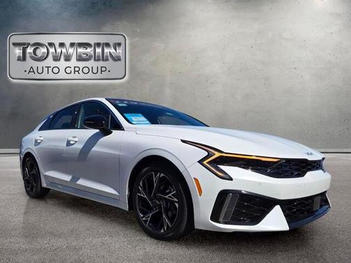 White 2025 Kia K5 GT-Line