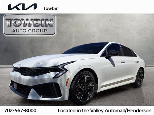 White 2025 Kia K5 GT-Line