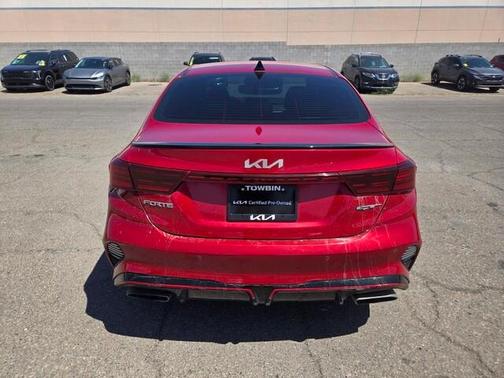 Red 2023 Kia Forte GT