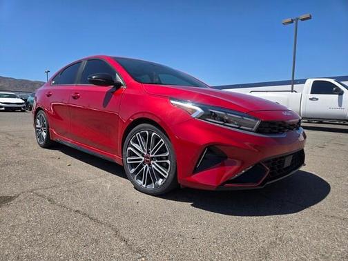 Red 2023 Kia Forte GT