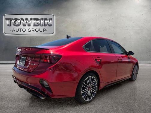 Red 2023 Kia Forte GT