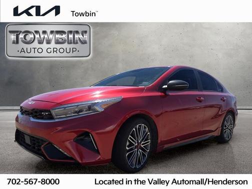 Red 2023 Kia Forte GT