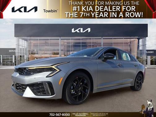 Gray 2026 Kia K5 GT-Line
