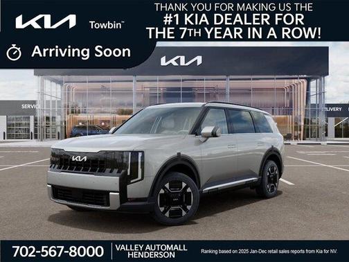 Silver 2027 Kia Telluride EX