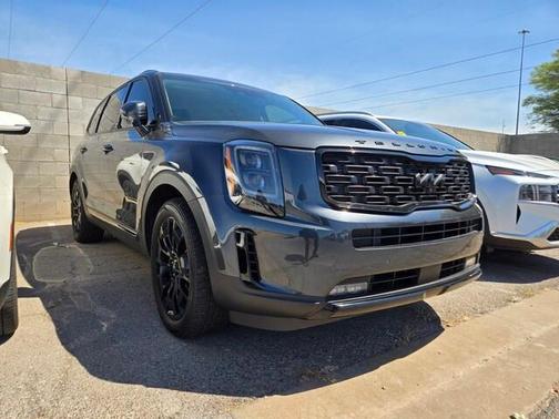 Gray 2022 Kia Telluride SX