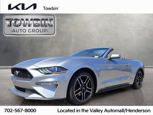 Silver 2022 Ford Mustang EcoBoost Premium