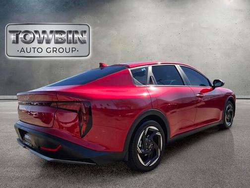 Red 2025 Kia K4 EX