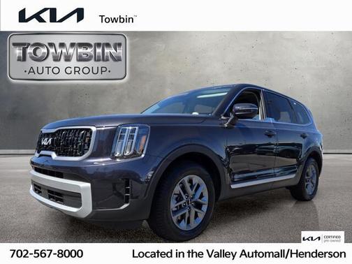 Gray 2025 Kia Telluride LX