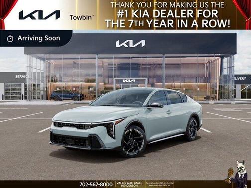Gray 2026 Kia K4 GT-Line