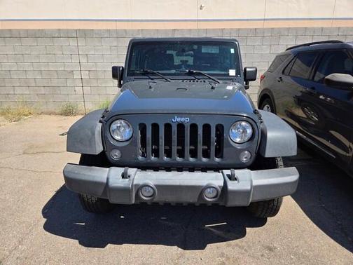 Gray 2016 Jeep Wrangler Sport