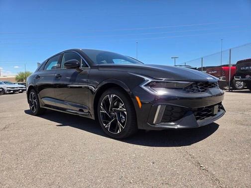 Black 2026 Kia K5 GT-Line