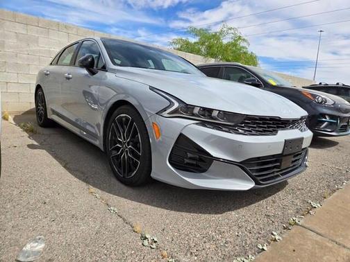 Gray 2023 Kia K5 GT
