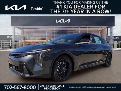 Gray 2026 Kia K4 GT-Line Turbo