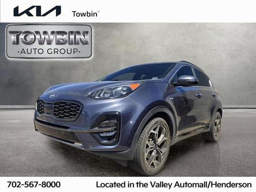 Blue 2020 Kia Sportage SX Turbo