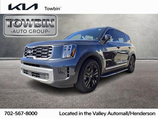 Gray 2024 Kia Telluride SX