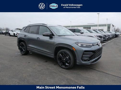 platinum gray metallic 2026 Volkswagen Tiguan 2.0T SE R-Line Black 4MOTION