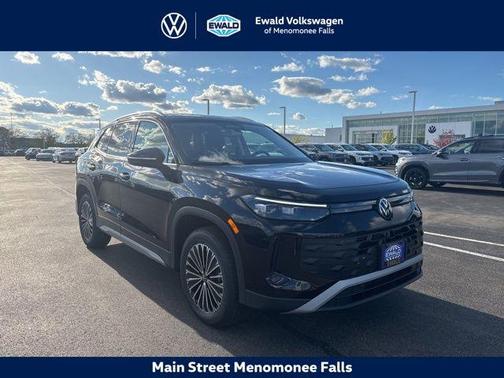 deep black pearl 2026 Volkswagen Tiguan 2.0T S 4MOTION