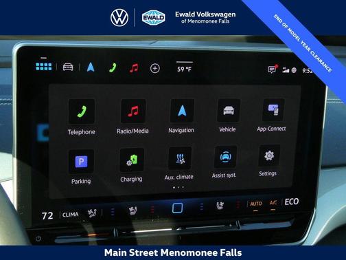 deep black pearl 2025 Volkswagen ID.4 AWD Pro S