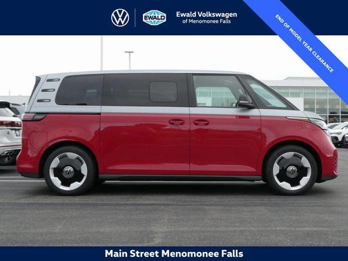 Cherry Red 2025 Volkswagen ID. Buzz Pro S Plus with 4MOTION