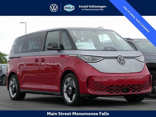 Cherry Red 2025 Volkswagen ID. Buzz Pro S Plus with 4MOTION