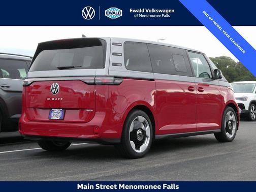 Cherry Red 2025 Volkswagen ID. Buzz Pro S Plus with 4MOTION