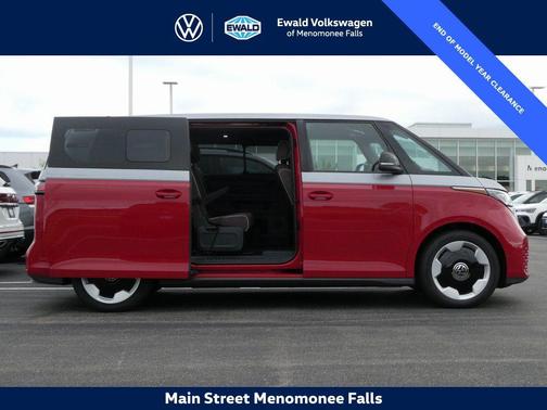 Cherry Red 2025 Volkswagen ID. Buzz Pro S Plus with 4MOTION