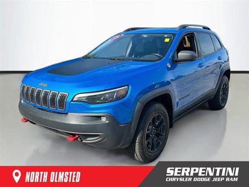 Hydro Blue Pearlcoat 2019 Jeep Cherokee Trailhawk